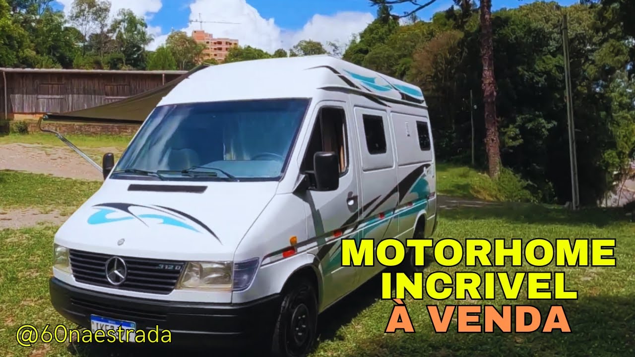 60 Na Estrada - MOTORHOME INCRIVEL A VENDA!