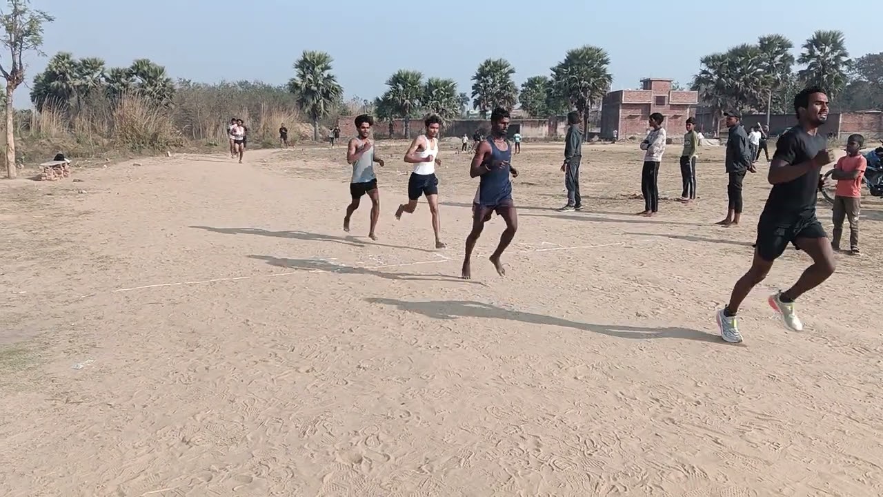 1600M Bihar police running trail 08/02/2026 