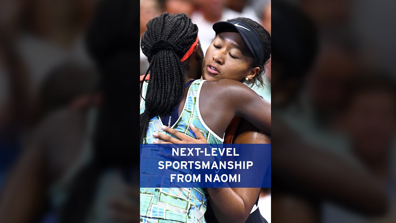 Naomi Osaka comforts Coco Gauff! 🥲