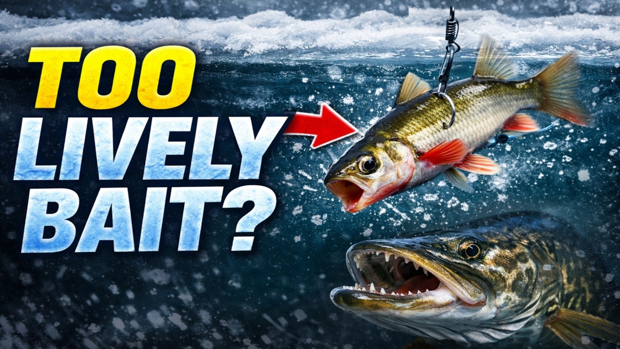 The Winter Bait Mistake: Is Your Live Bait TOO Good?