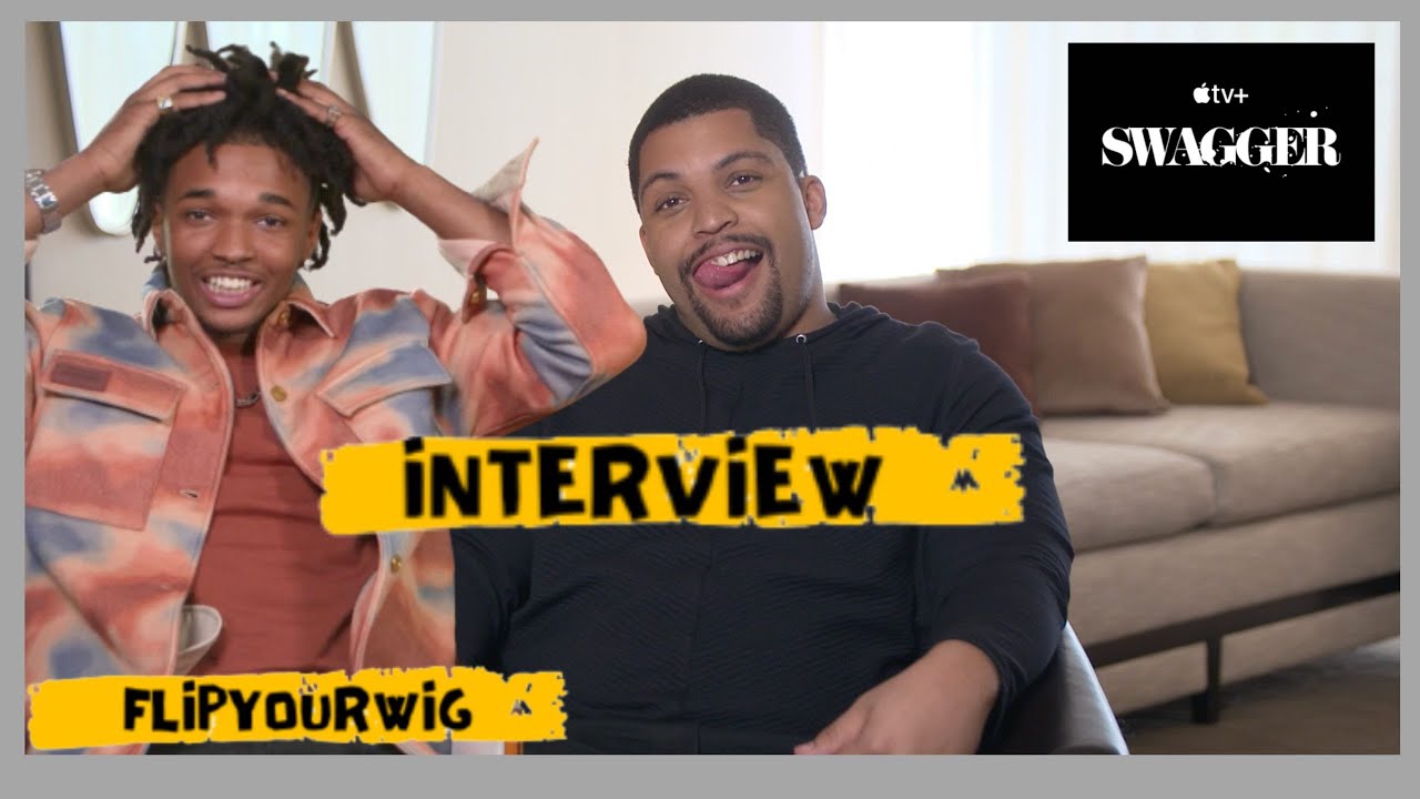 O'SHEA JACKSON JR & ISAIAH HILL 'SWAGGER' Apple TV + INTERVIEWS!