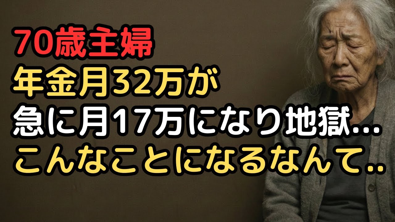 夫婦で月32万円の年金で安心していた70歳妻…夫が突然亡くなり年金が月15万円に...残った貯金1500万円が5年で消える計算に絶句