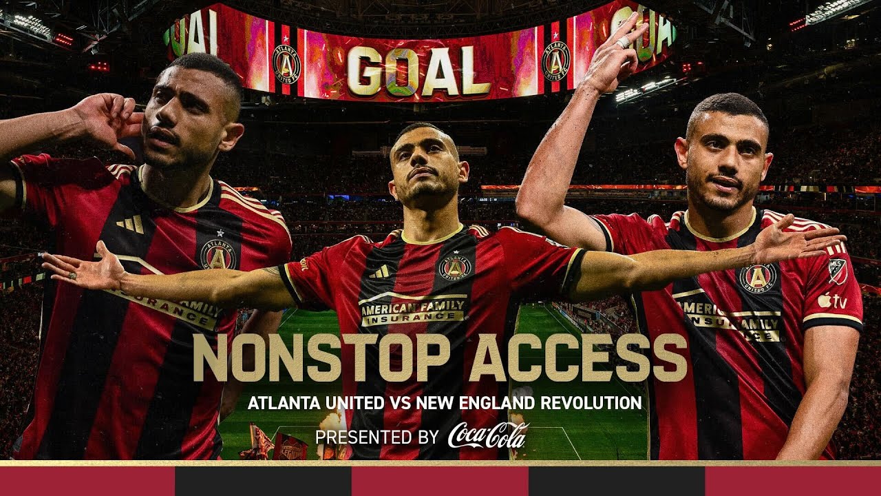THERE'S A STORM BREWING IN ATLANTA 🌩️ Nonstop Access, Atlanta United vs. New England Revolution