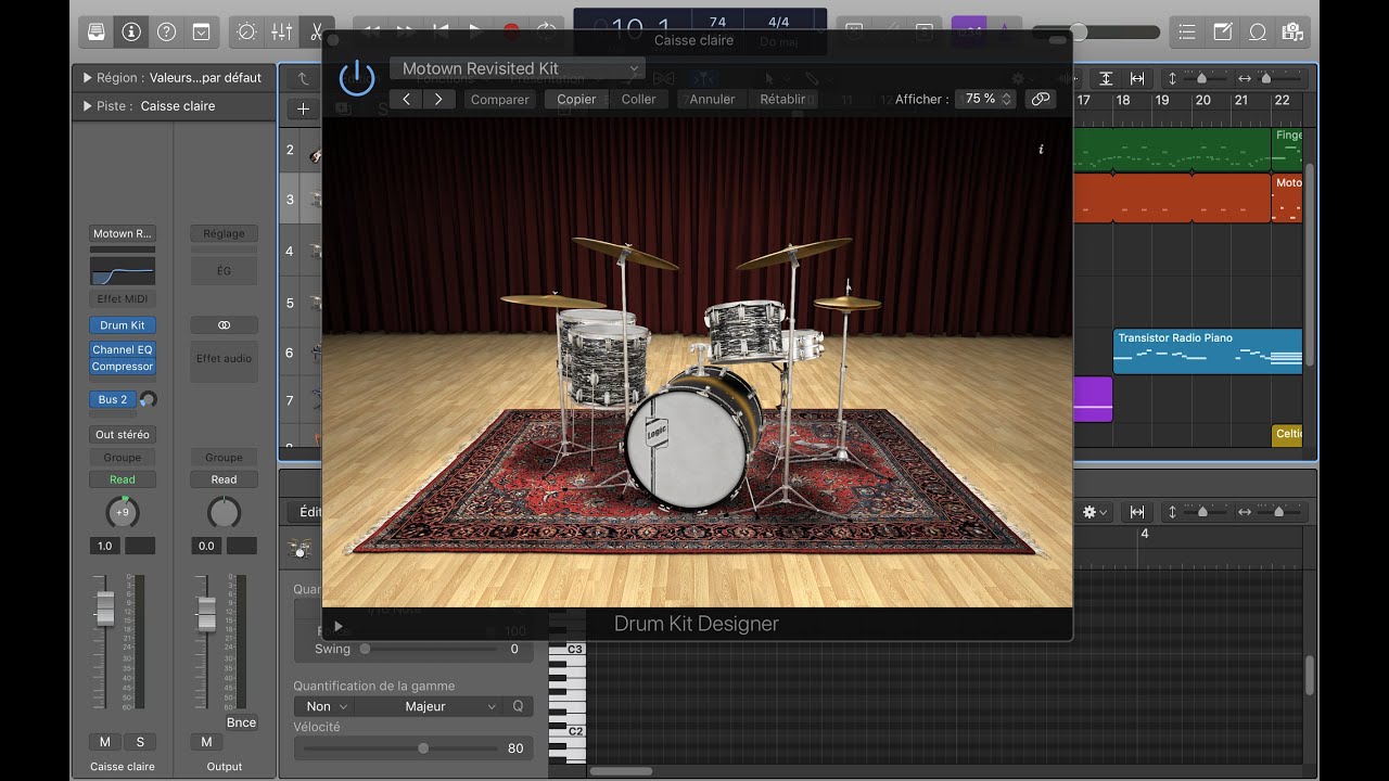 Logic Pro X Tutoriel #8 - Mixage de la batterie
