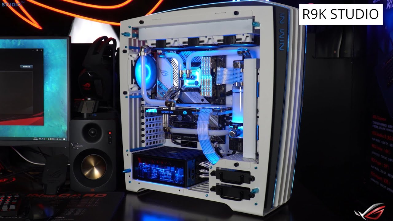 BEST $3000 WHITE PC BUILD WATER COOLED WITH I9-10900K BUILD | YOU NEED TO SEE!