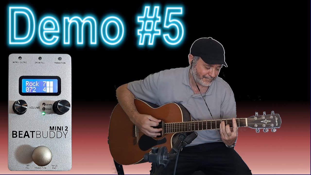 Practical BeatBuddy Mini 2 Demo #5 Rock Rhythm and Bass9