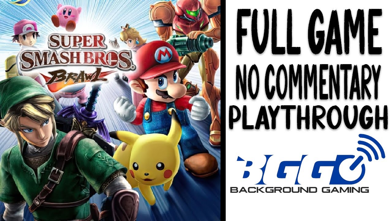 Super Smash Bros. Brawl Subspace Emissary - Walkthrough - No Commentary
