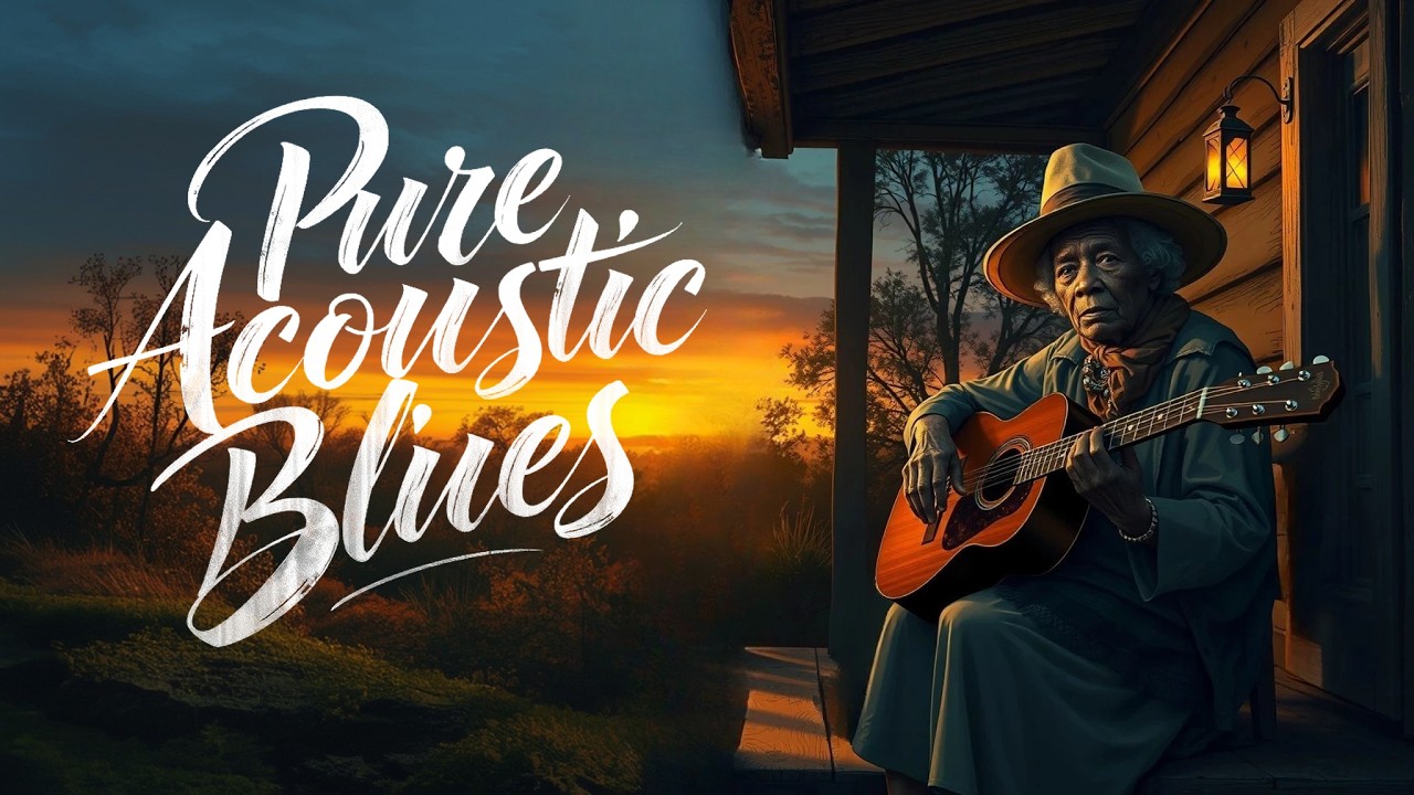 Pure Acoustic Blues Vol 4. 3-Hour Long Guitar Session with No Vocals