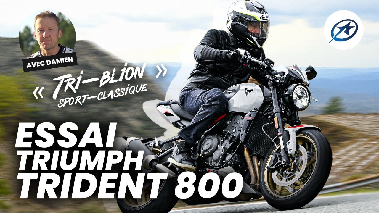 Triumph Trident 800 (Essai 2026) - &laquo; Tri-blion &raquo; sport-classique