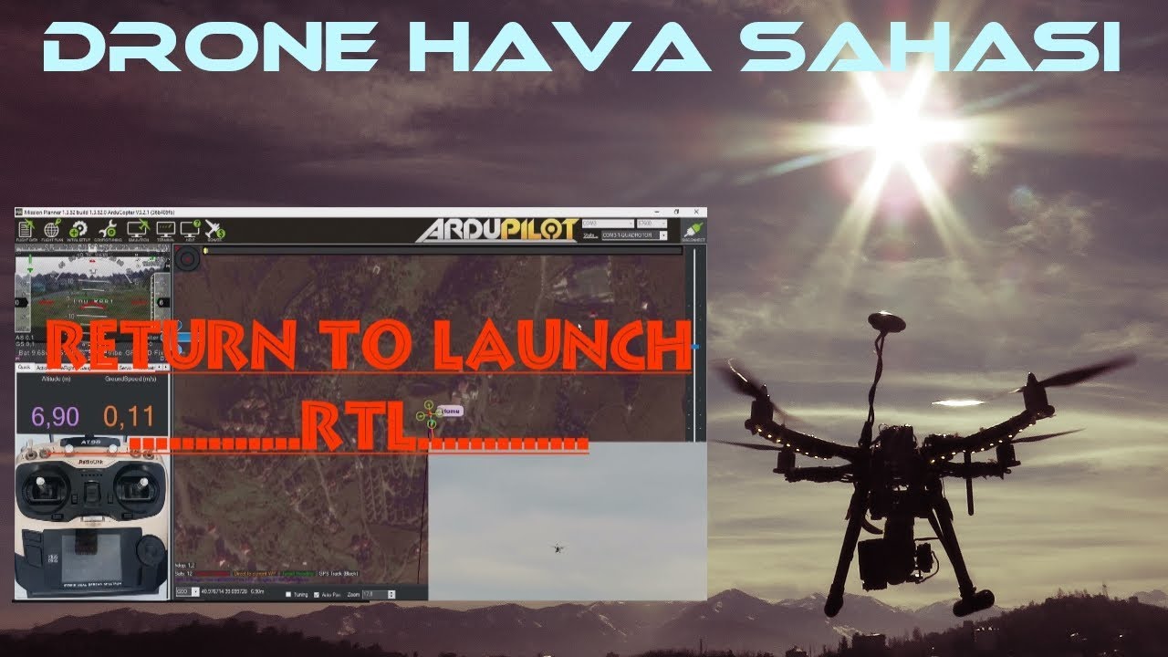Return To Launch (Tüm özellikleriyle RTL 🧐 ) : Kalkış noktasına otomatik dönüş (Uçuş Modları 9)
