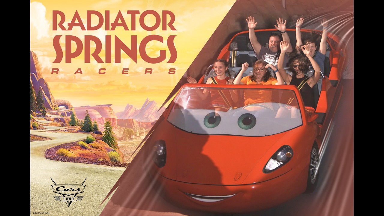 Radiator Springs Racers ride-through
