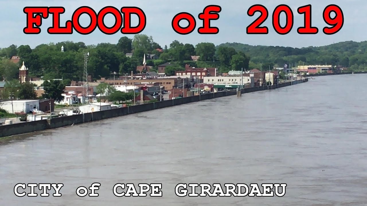 Major Flood Stage (Mississippi River) City of Cape Girardeau, Missouri - USA