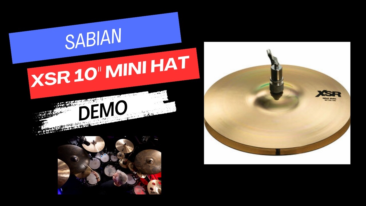 Trying out the Sabian XSR 10 Mini Hats!