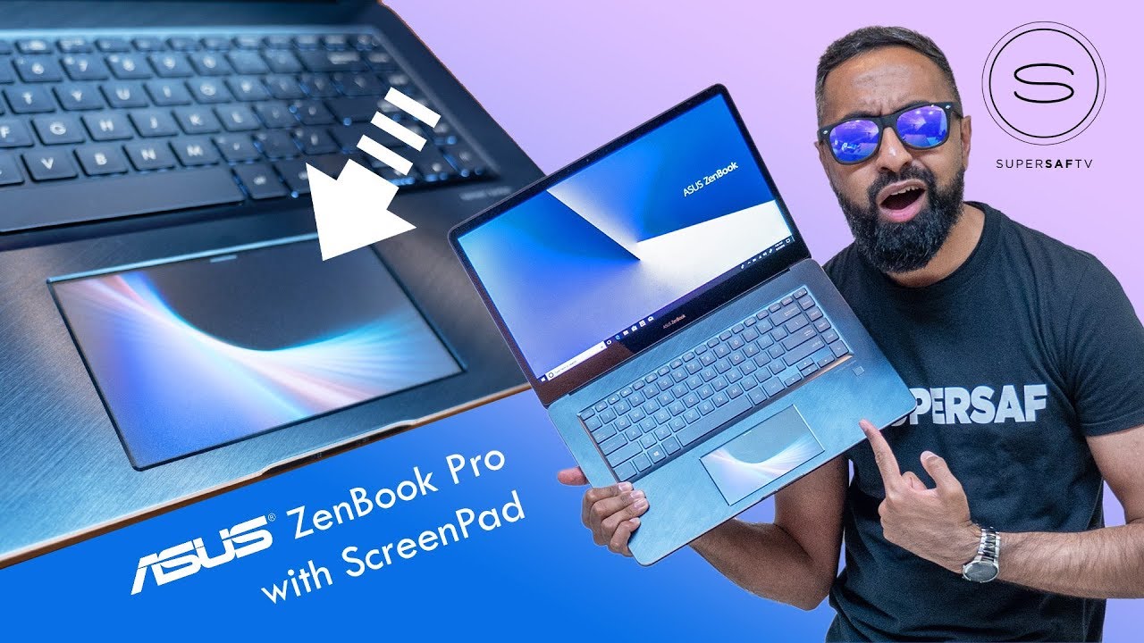 ASUS ZenBook Pro 2018 with ScreenPad- The Laptop with TWO Screens