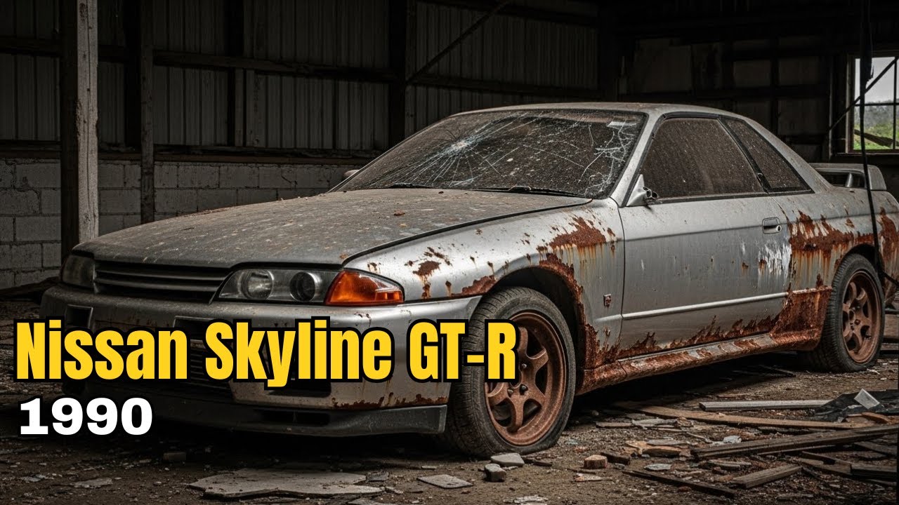 ASMR Car Restoration! Full Restoration 1990 Nissan Skyline GT-R From Ruined to New