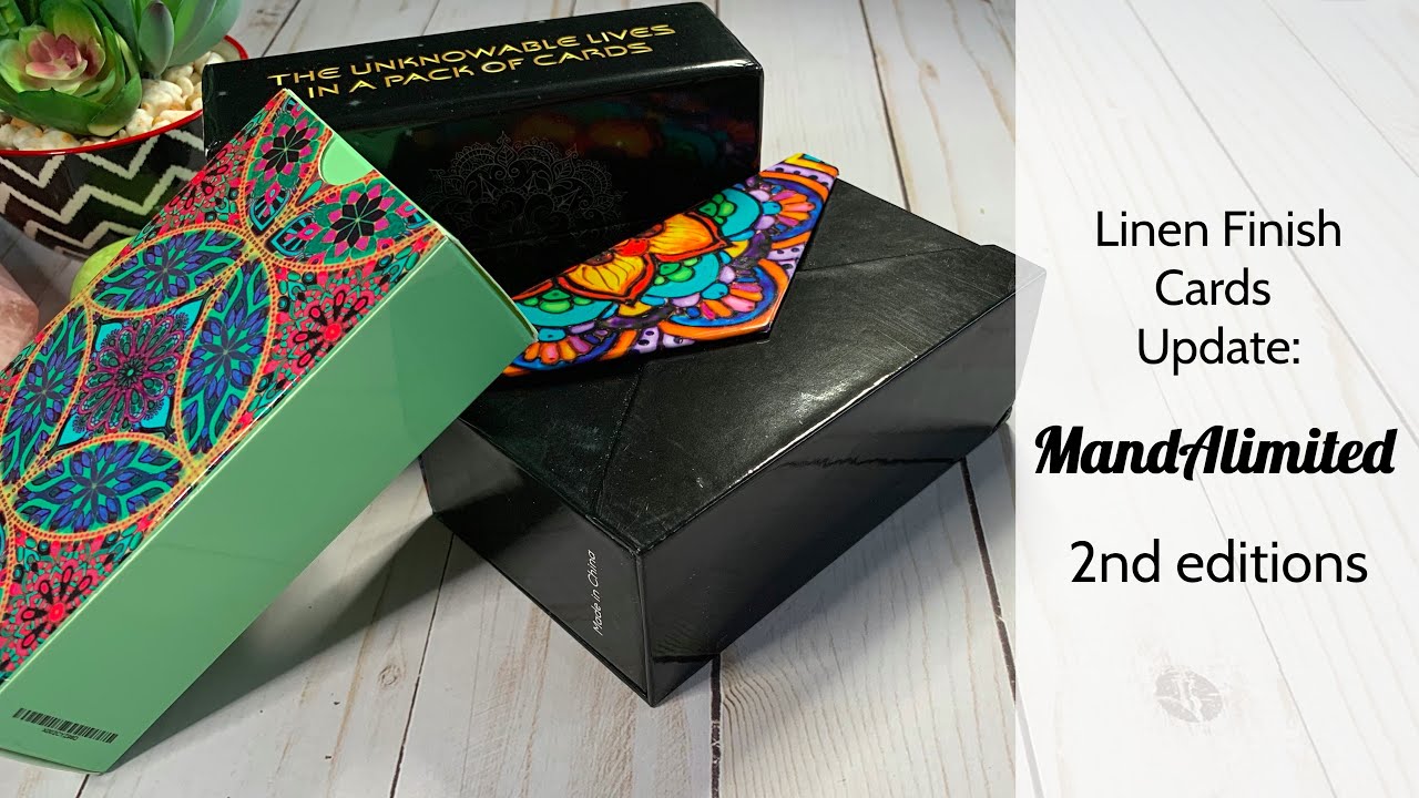 Linen Finish Decks Update: MandAlimited’s New Editions