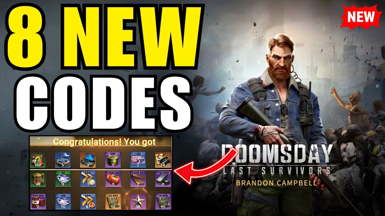 Подарочные коды Doomsday Last Survivors 2025 - Коды Doomsday Last Survivors - Коды Doomsday на де...