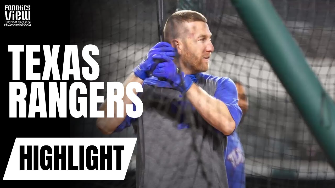 Todd Frazier, Rougned Odor & Shin Soo-Choo Get in First At Bats at Globe Life Field Texas Camp