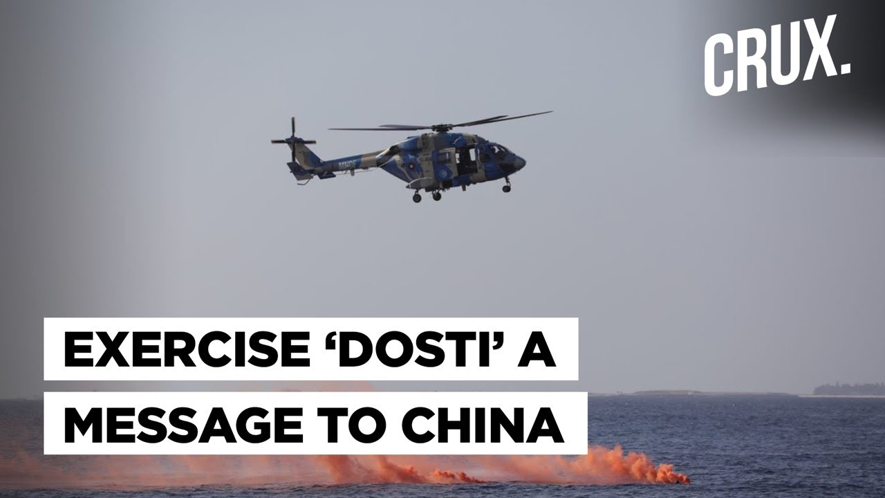 India, Sri Lanka & Maldives Conduct Joint Military Drills Amid China’s Belligerence In Indian Ocean