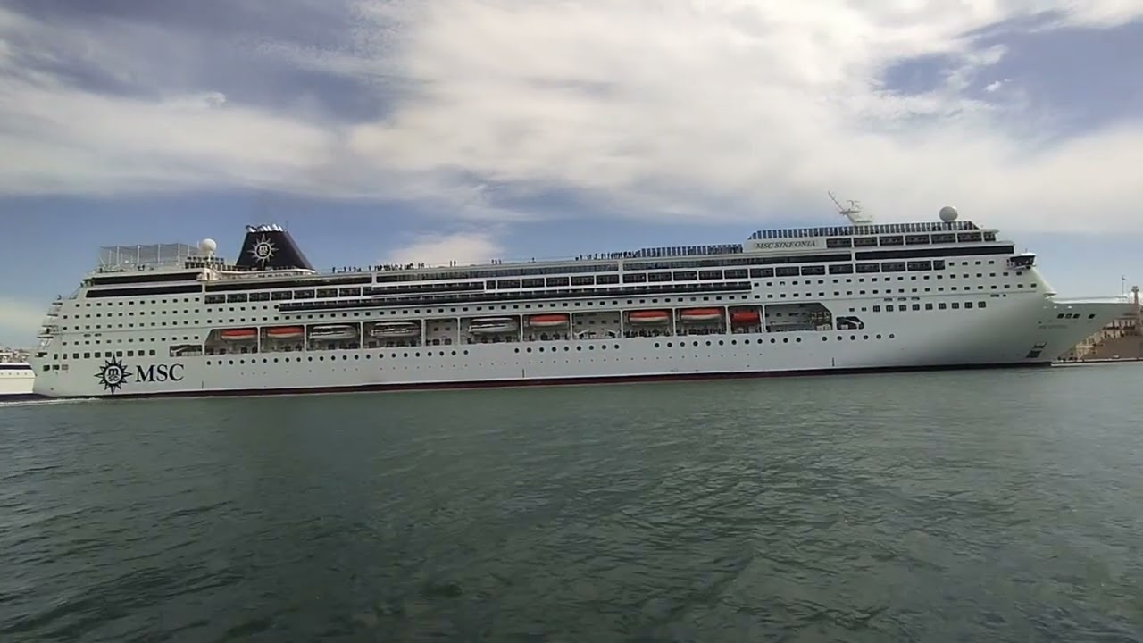 Msc sinfonia Brindisi 22/04/2024