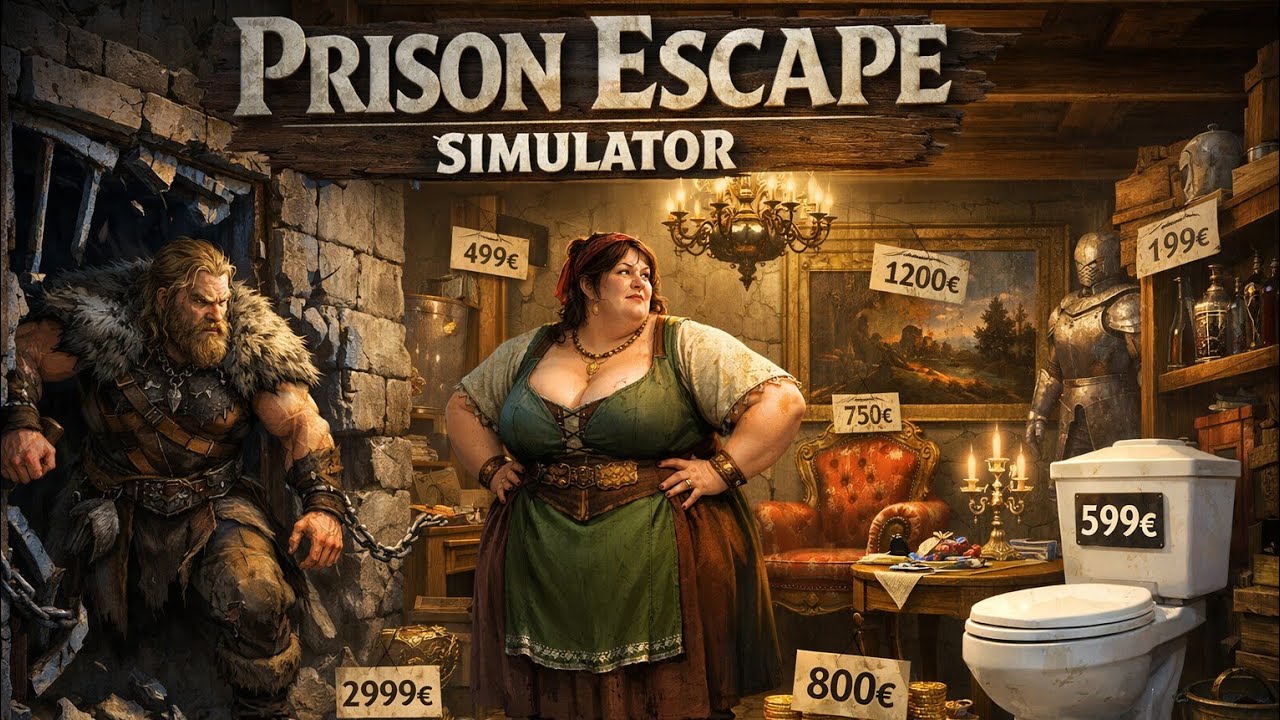Wir schleichen ins Lager  Prison Escape Simulator Ps5 *04*