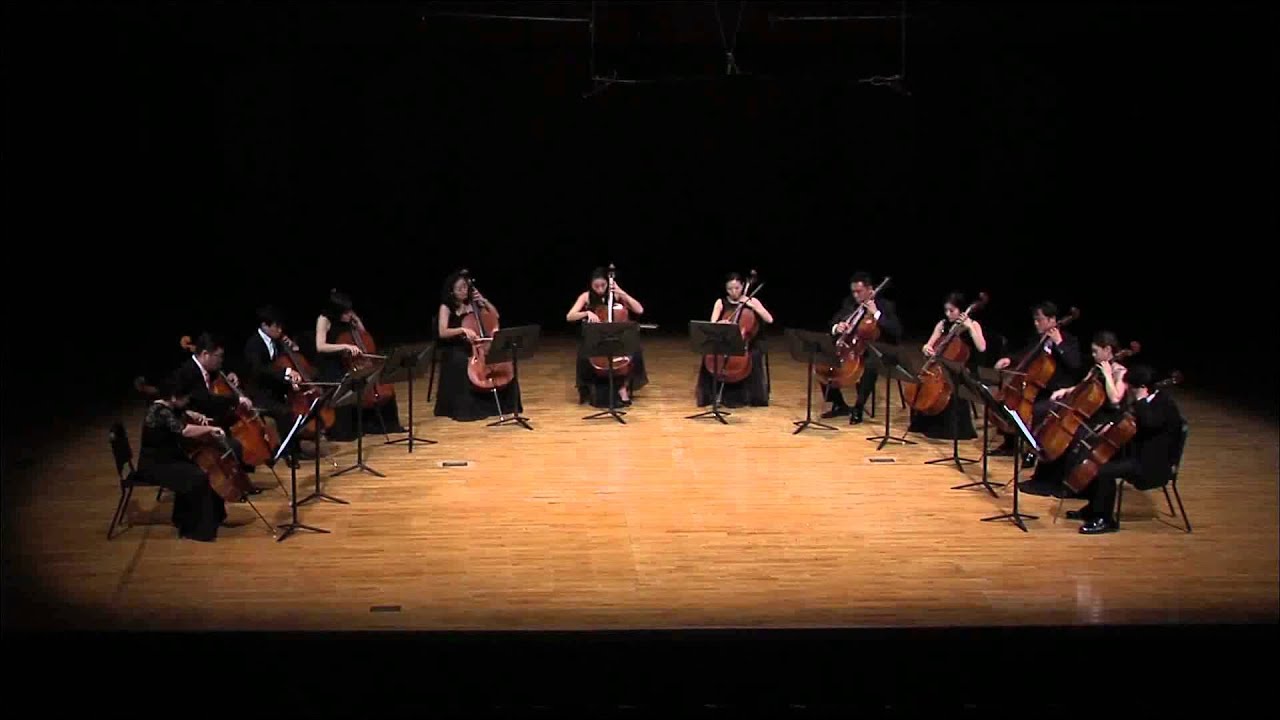H. Villa-Lobos Bachianas Brasileiras No.1 for 12 Cellos