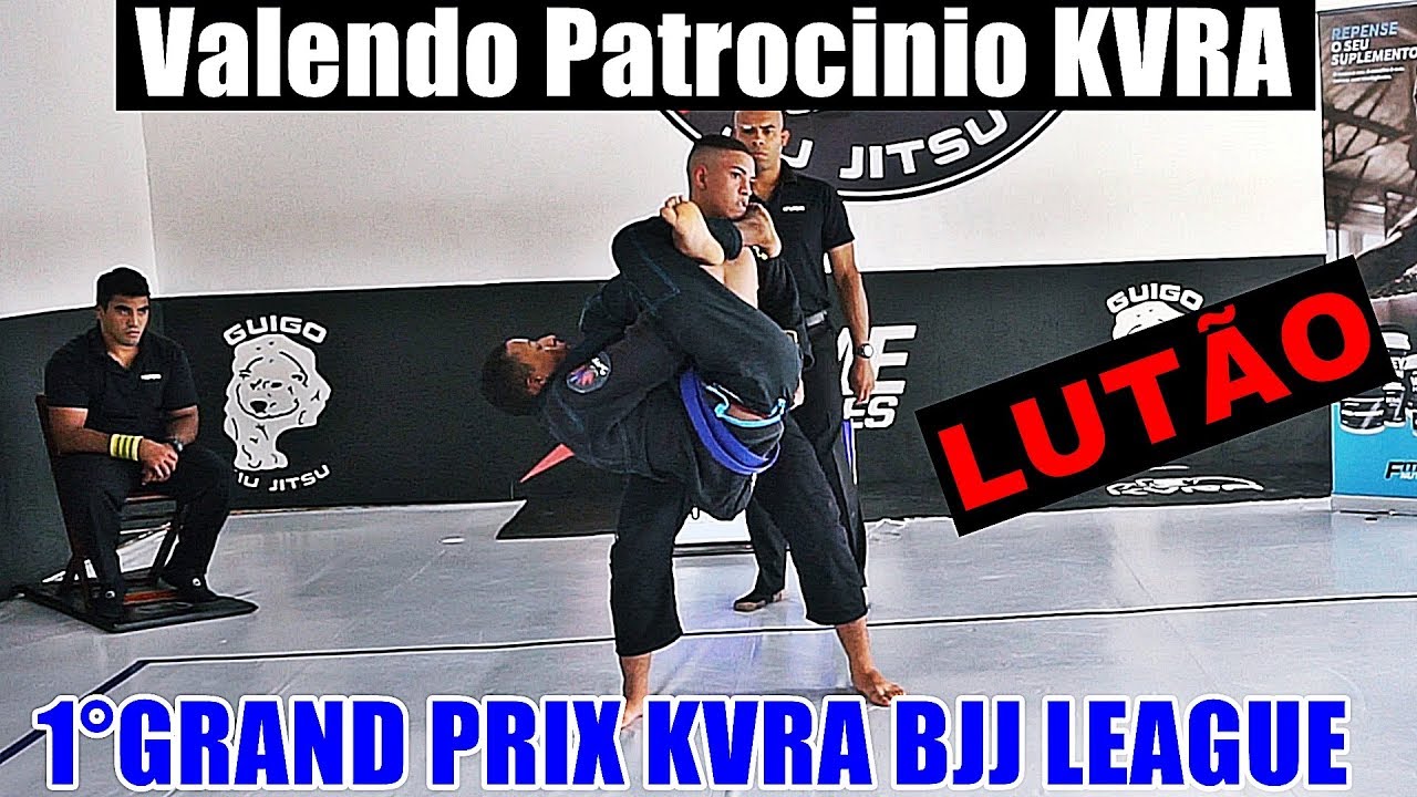 Jiu Jitsu - Grande Luta - FAIXA AZUL  - 1°GRAND PRIX KVRA BJJ LEAGUE.