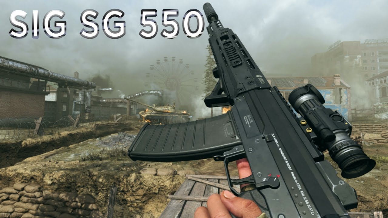 SIG SG 550 Gameplay | Modern Warfare (PS5)