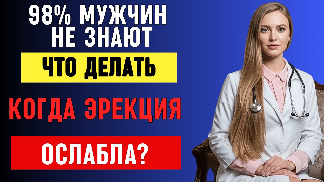 Что делать когда эрекция ослабла (Советы врача с 20-летним стажем)