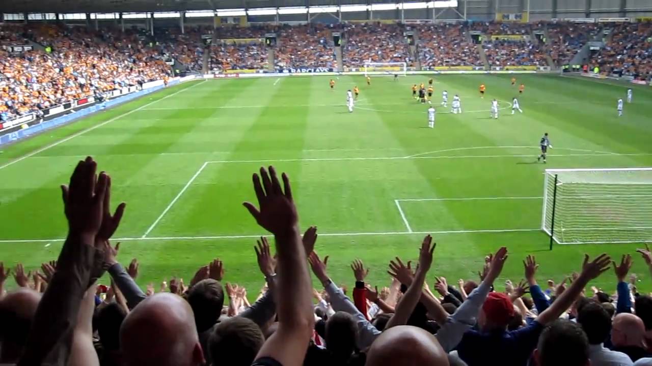 Hull City-Sunderland Away fans singing Elvis