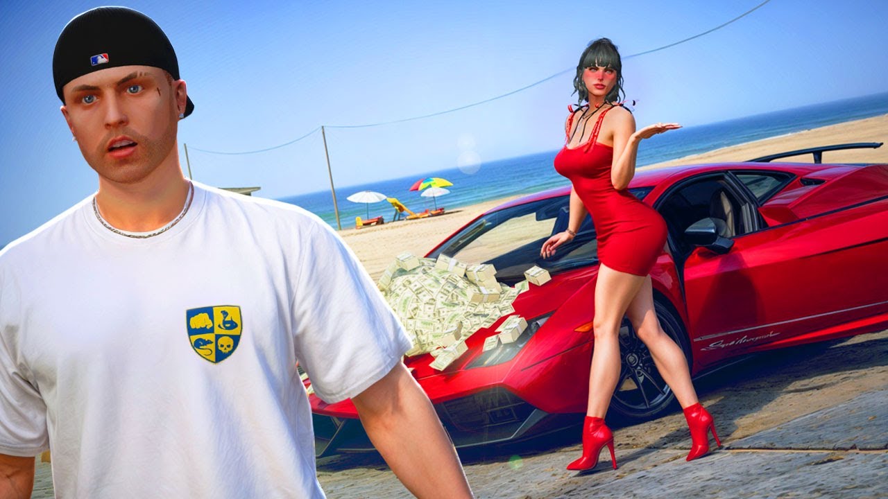 GTA 5: VIDA DE RICO - PAGUEI MILHÕES por ter PASSADO a NOITE COM ELA!!!! - #13