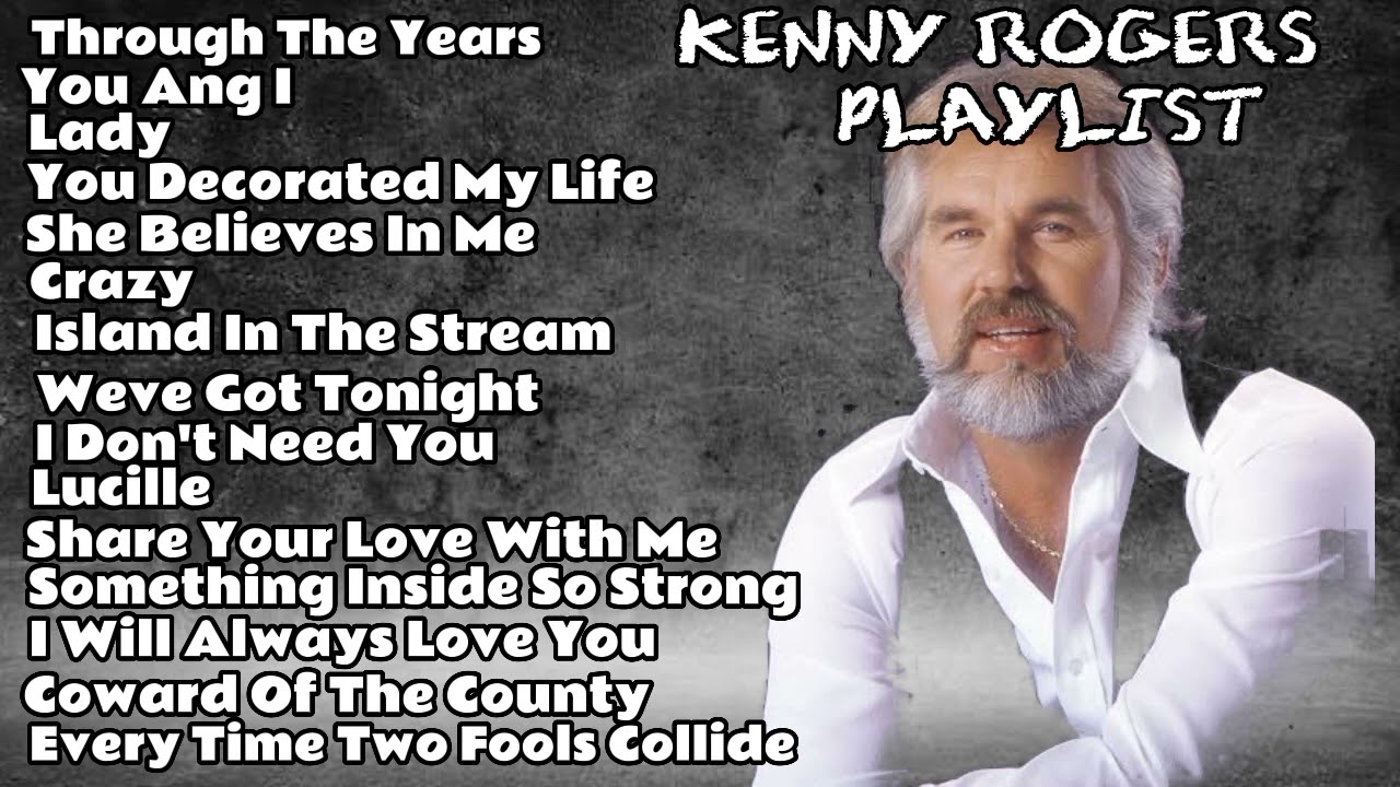 Kenny Rogers Nonstop songs Greatest hits of Kenny Rogers Kenny Rogers Playlist