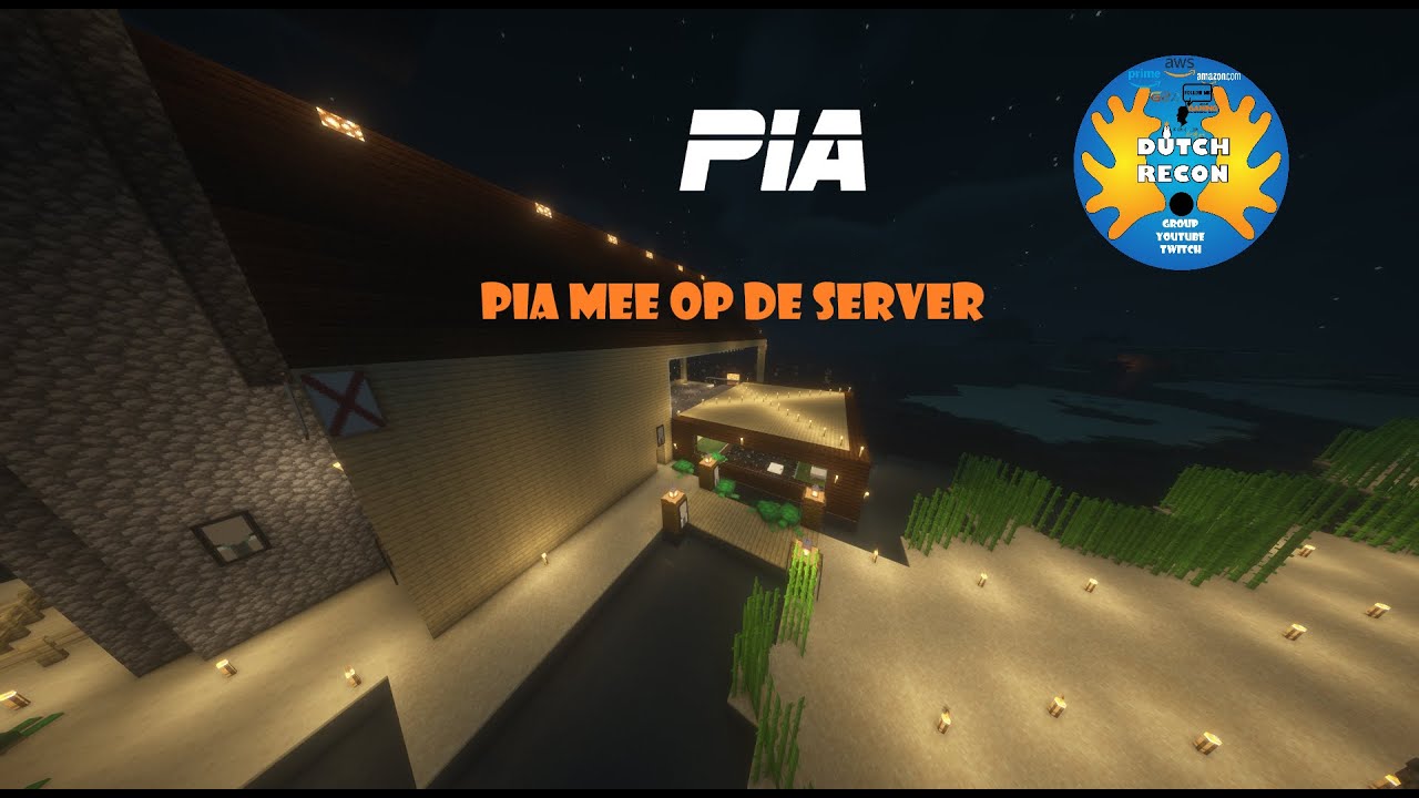PIA mee op de server