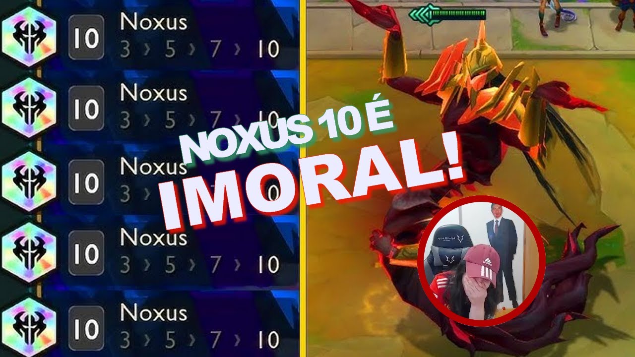 NOXUS 10, DESBLOQUEEI O ATAHKAN 4 ESTRELAS! | Teamfight Tactics Set 16