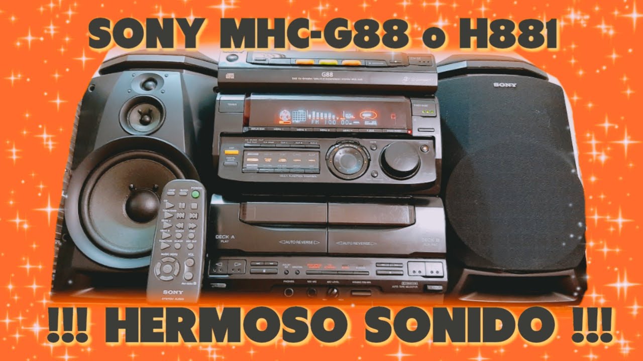 SONY MHC-G88 o H881‼️😎🔊 TEST DE SONIDO EN LUGAR CERRADO #62 🔊🔊🔊🔊🔊🔊🔊
