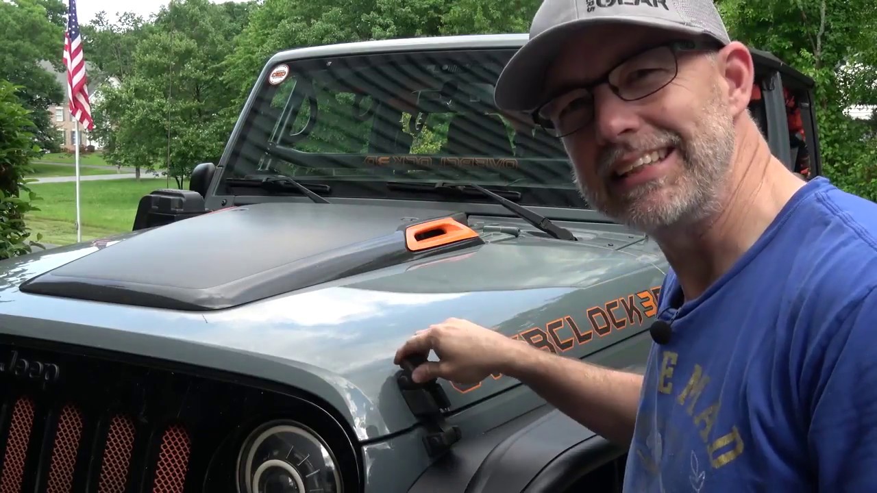 Install Jeep JL Hood Latches on a Jeep JK