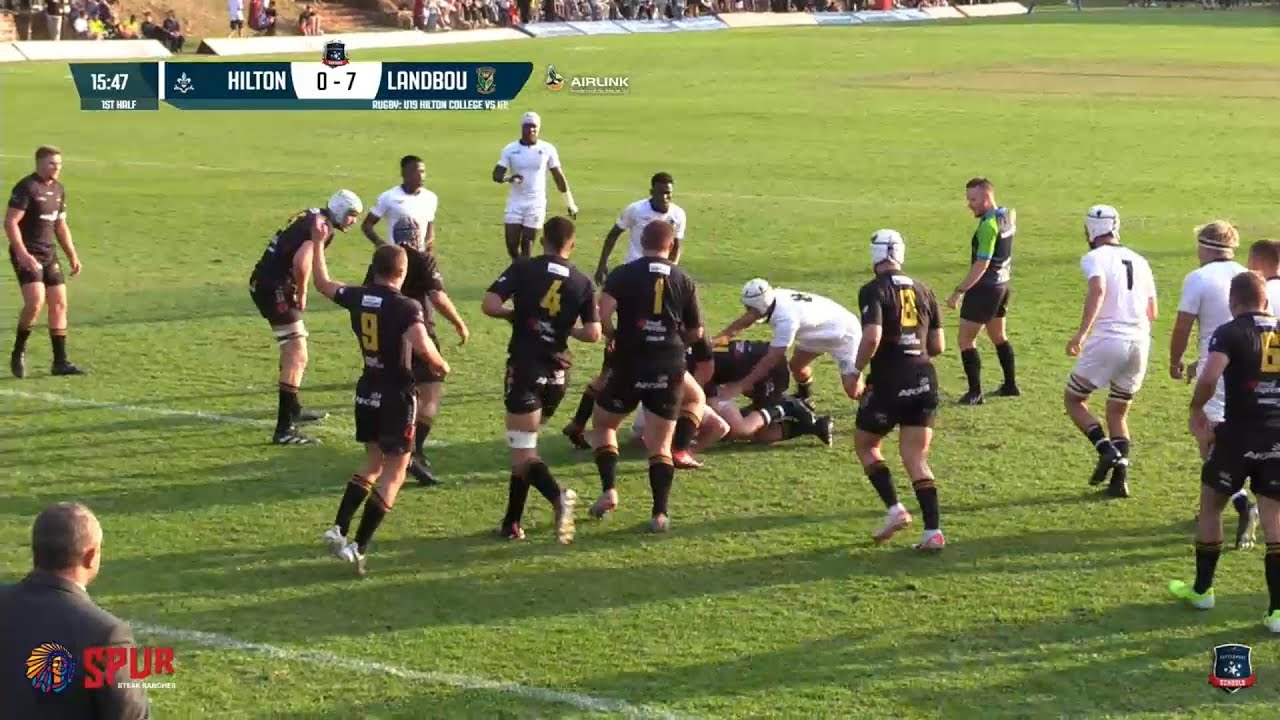 Boland Landbou vs Hilton College 1St XV - St Johns College Easter Rugby Festival Highlights