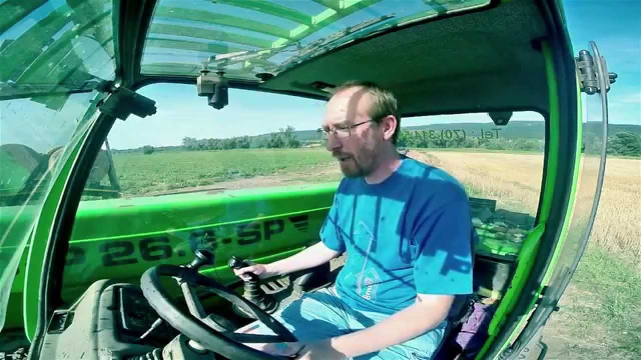 Bálarakodás a határban - MAN 14.224 - Merlo-p26.6 sp