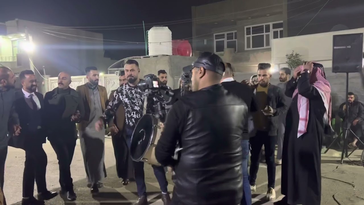 جوبي الدليم المحامدة  ابو وليد الجدي مع الفنان ( علي المنصور )  حفل زفاف ( عبدالله العيثاوي )