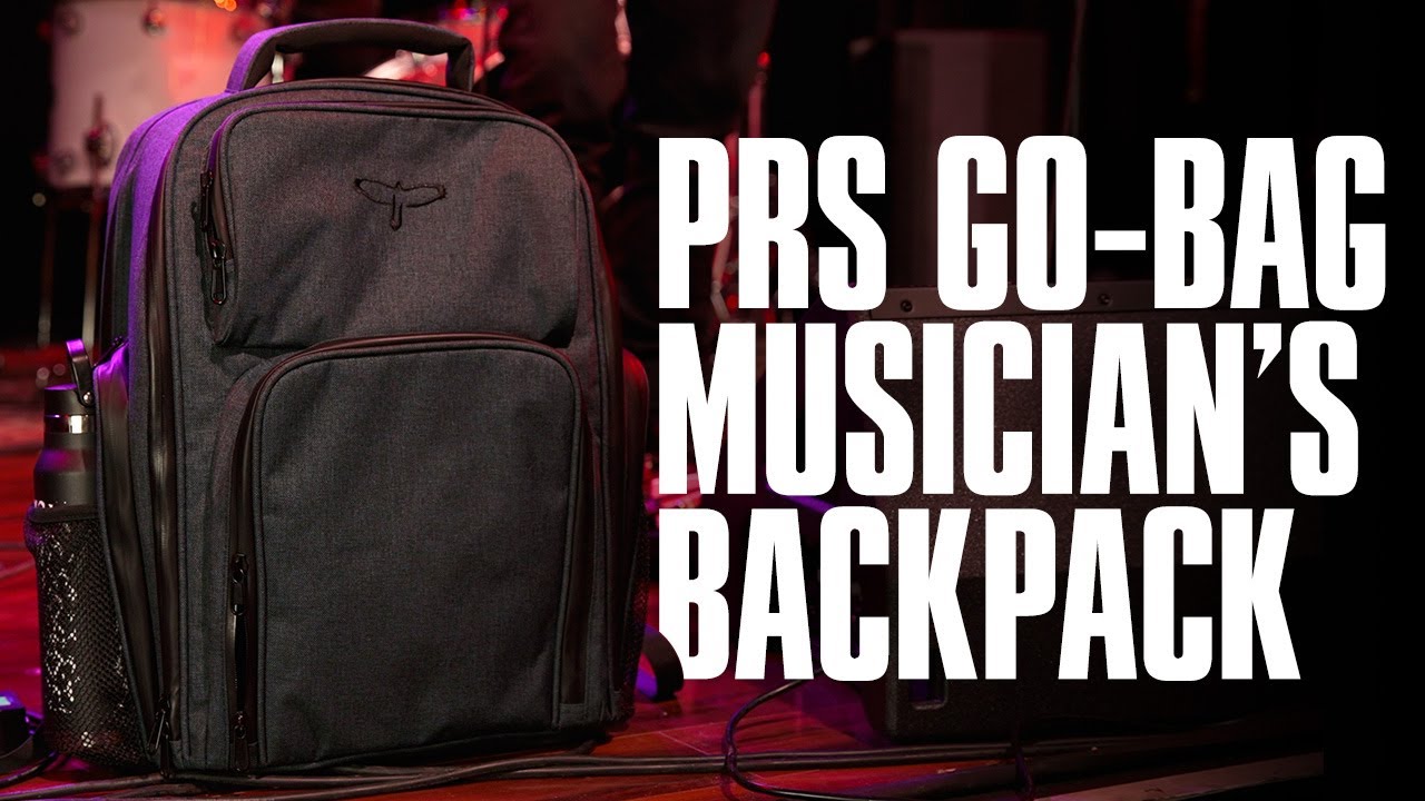 Introducing the PRS Go-Bag Musician's Backpack | PRS Guitars