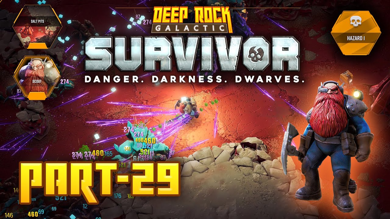Deep Rock Survivor Part-29 - Hazard 1 - (Class Mod Mastery 