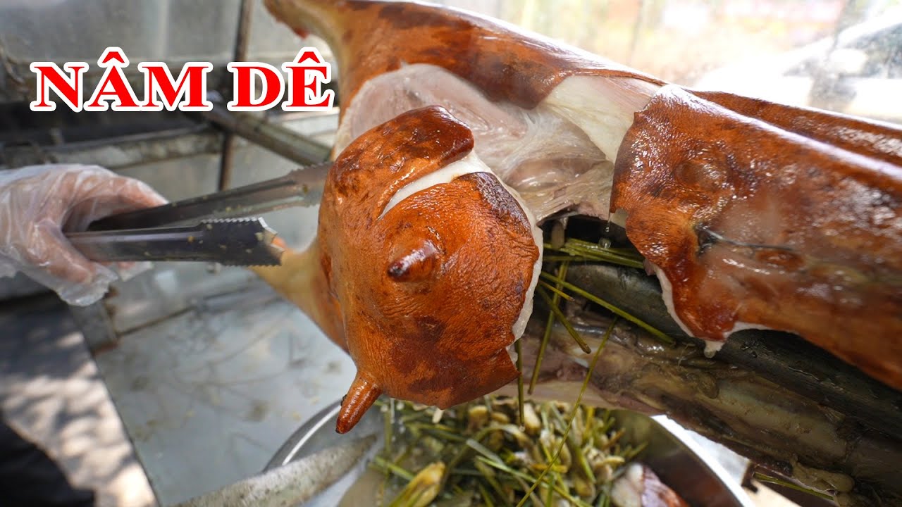 Ăn Nầm Dê Quay Dê Xào Riềng Mẻ Lòng Dê ở Quán Dê mỗi ngày bán 4 con 50kg ở Sài Gòn