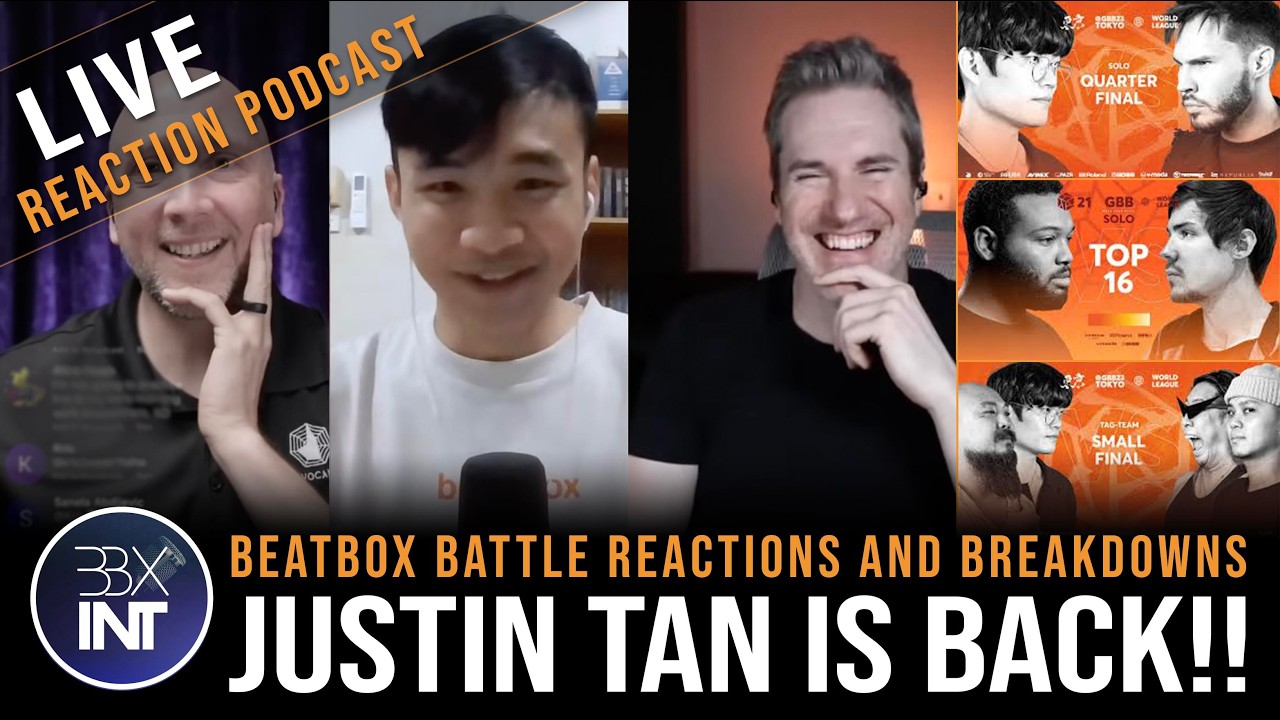 Justin Tan is Back for Grand Beatbox Battle Reactions: Wing, Improver, Helium, and more! | Ep 96