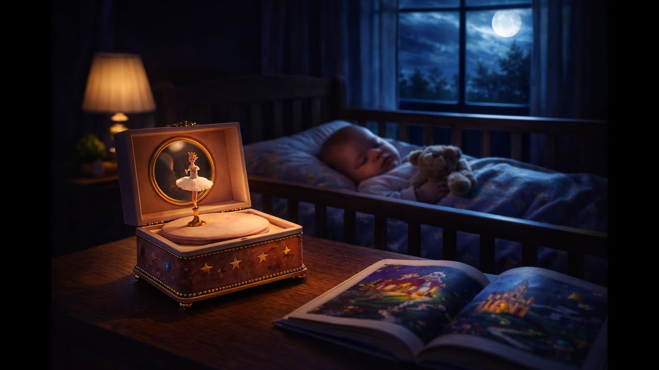 Sweet Dreams ♫ Ballerina Music Box – 2 Hours Baby ♥ Lullaby