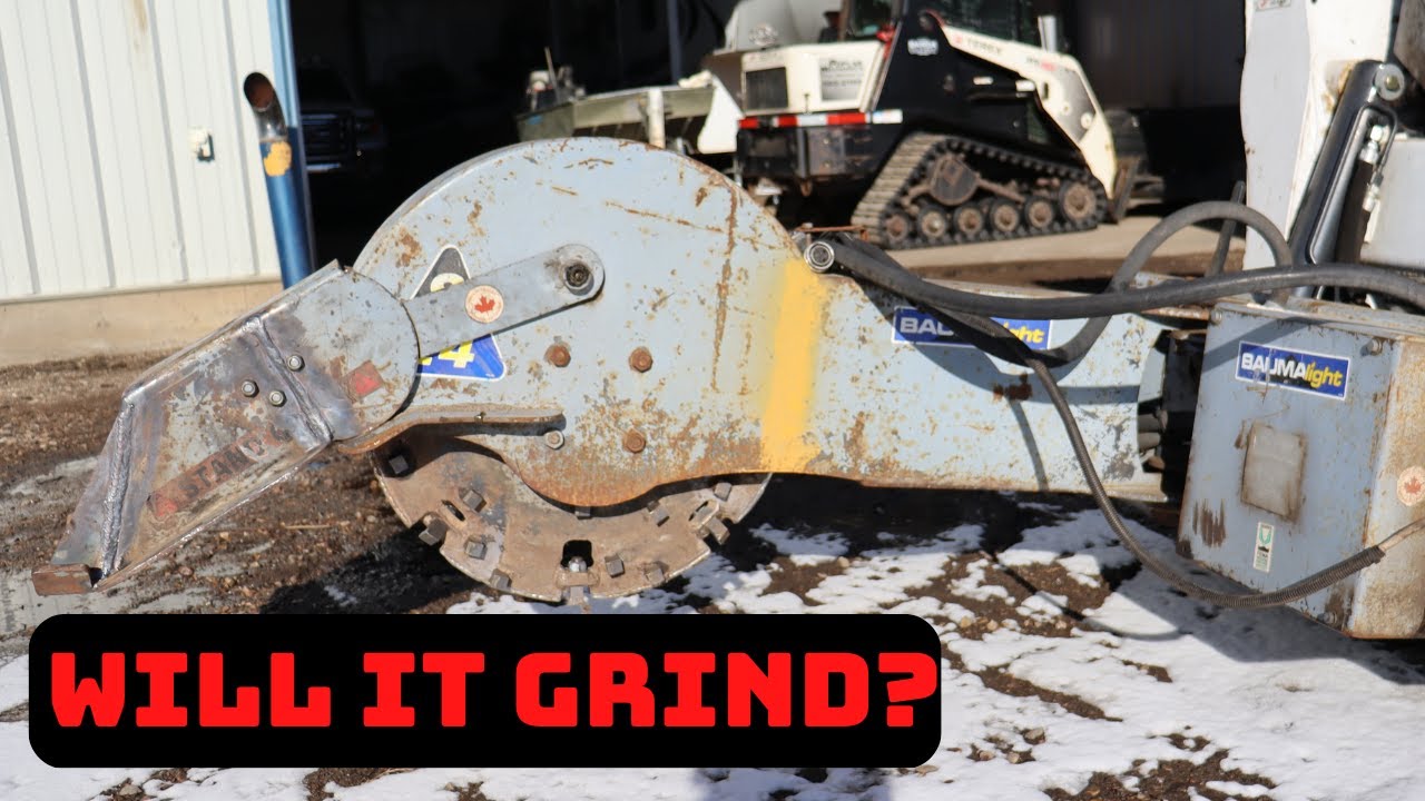 I Bought the WORLDS CHEAPEST Stump Grinder