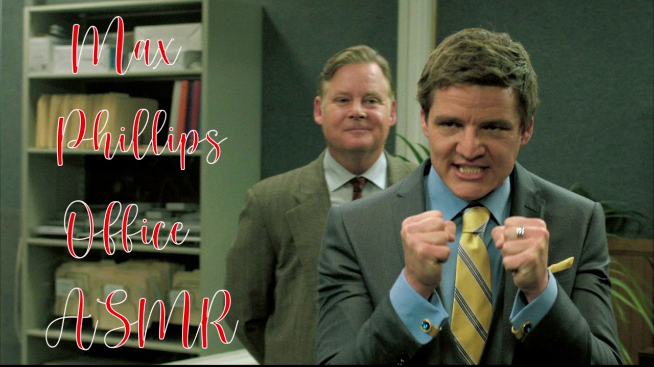 Max Phillips ASMR Office Ambience Pedro Pascal (with talking)