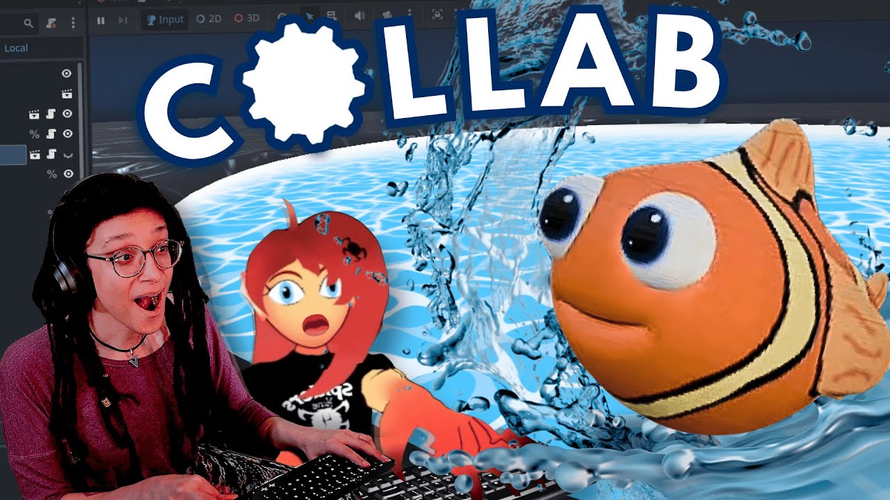 A fishing game... BUT the fish bite BACK! - Collab dev with @RogisTutorials 🐡