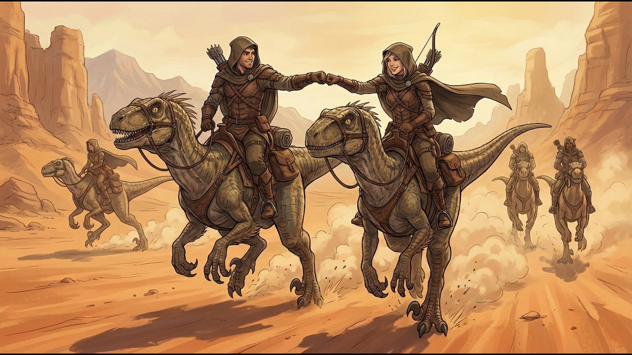 Mirage of Destiny ☀️🌵 Beginning of a Desert Tale | D&D Campaign Starter Music