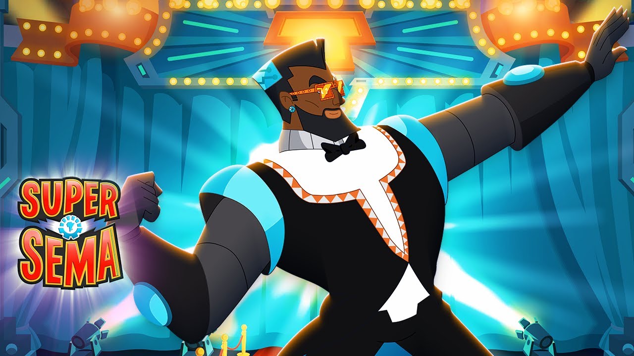 Tobor Wants to be a Superstar Robot | Super Sema - Cartoons for Kids