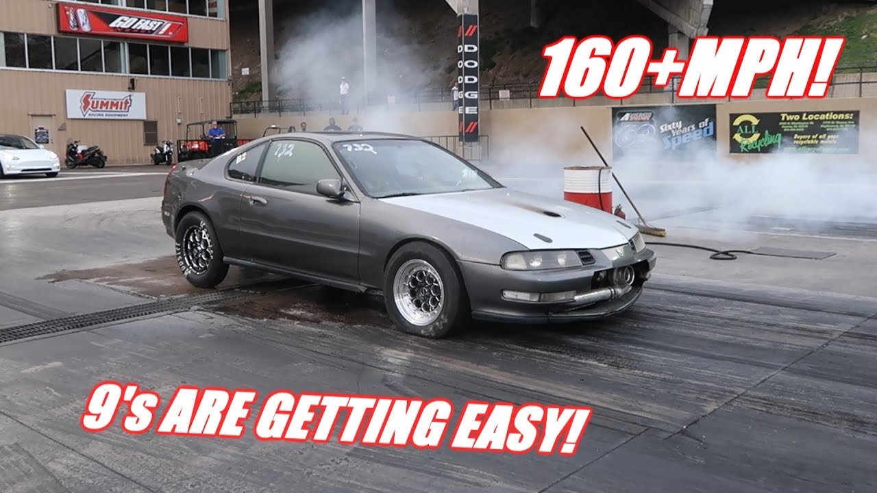 1000Hp Prelude Running 9's With Ease, Time To Go Faster!